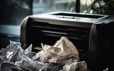 Kserokopiarka zacina papier – Jak uniknąć zacięć papieru w drukarce?